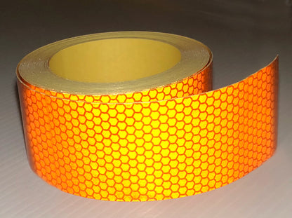 Reflective Hard Hat - 2" (Stretchable) High Intensity Tape - 30' & 150' Rolls