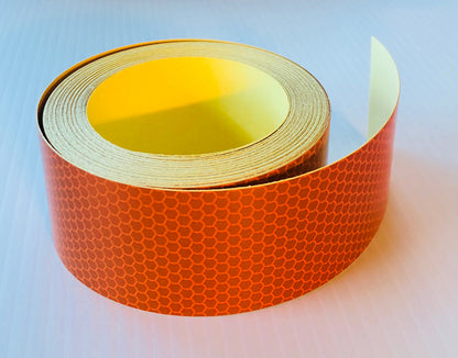 Reflective Hard Hat - 2" (Stretchable) High Intensity Tape - 30' & 150' Rolls