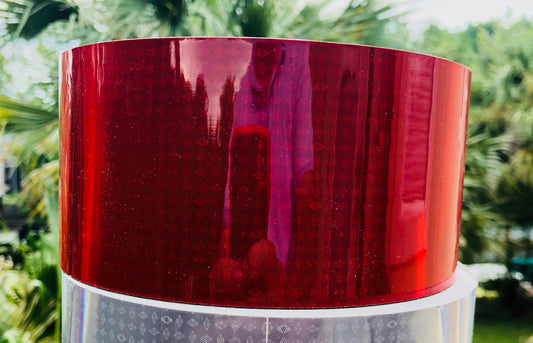 Red Oralite Reflexite V82 Type 5 Reflective Tape