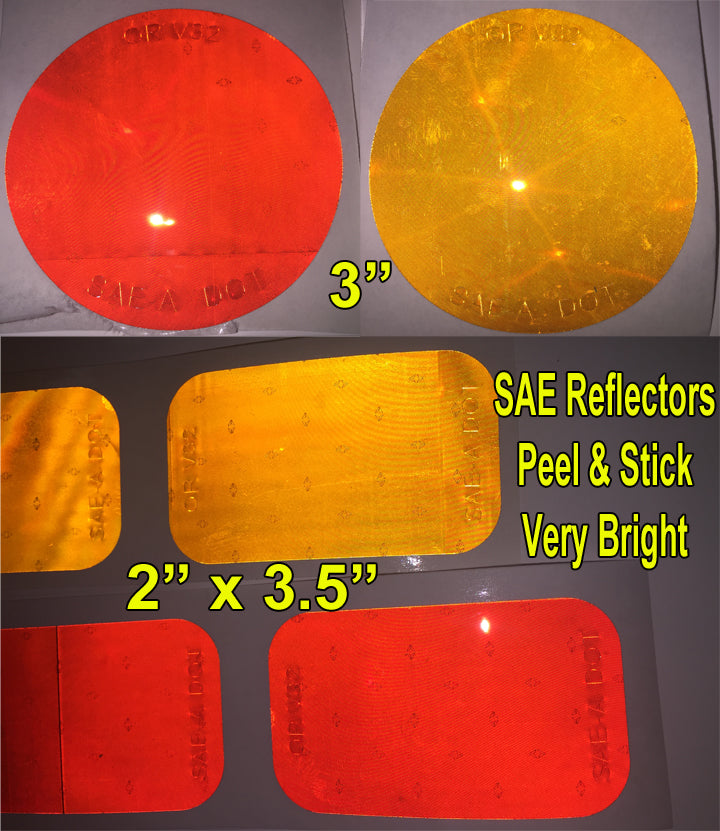 Circle Spoke - Reflectors Red | TF302red