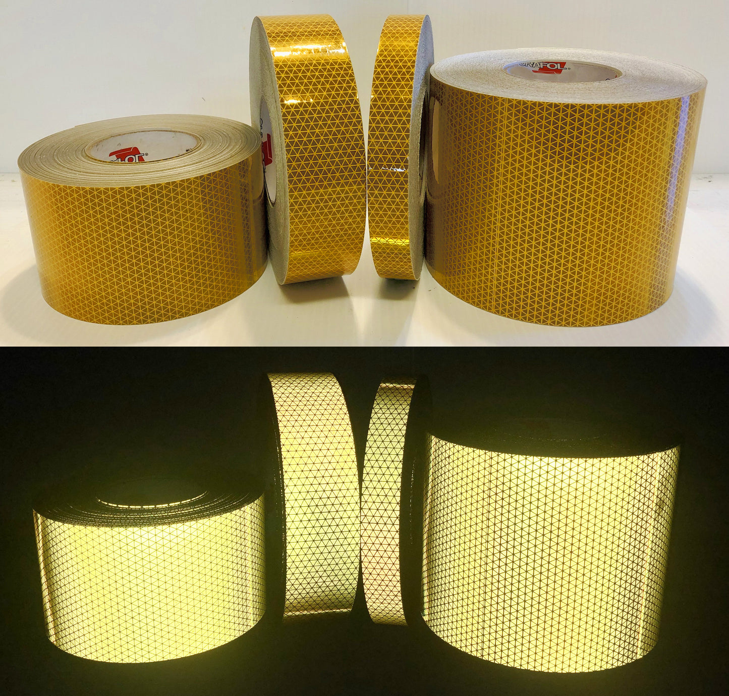 oralite school bus yellow v98 reflective tape