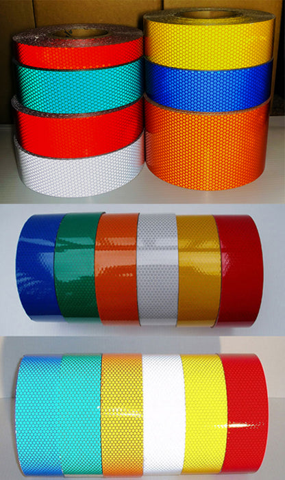1" High Intensity Type 3 Reflective Tape Rolls - 30' & 150' Rolls