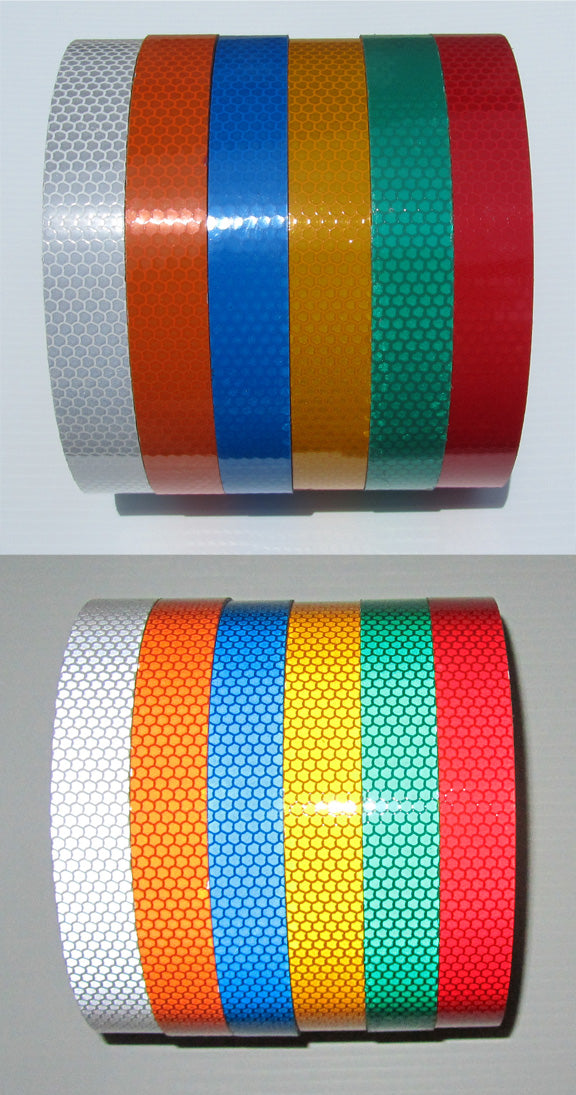 1" High Intensity Type 3 Reflective Tape Rolls - 30' & 150' Rolls