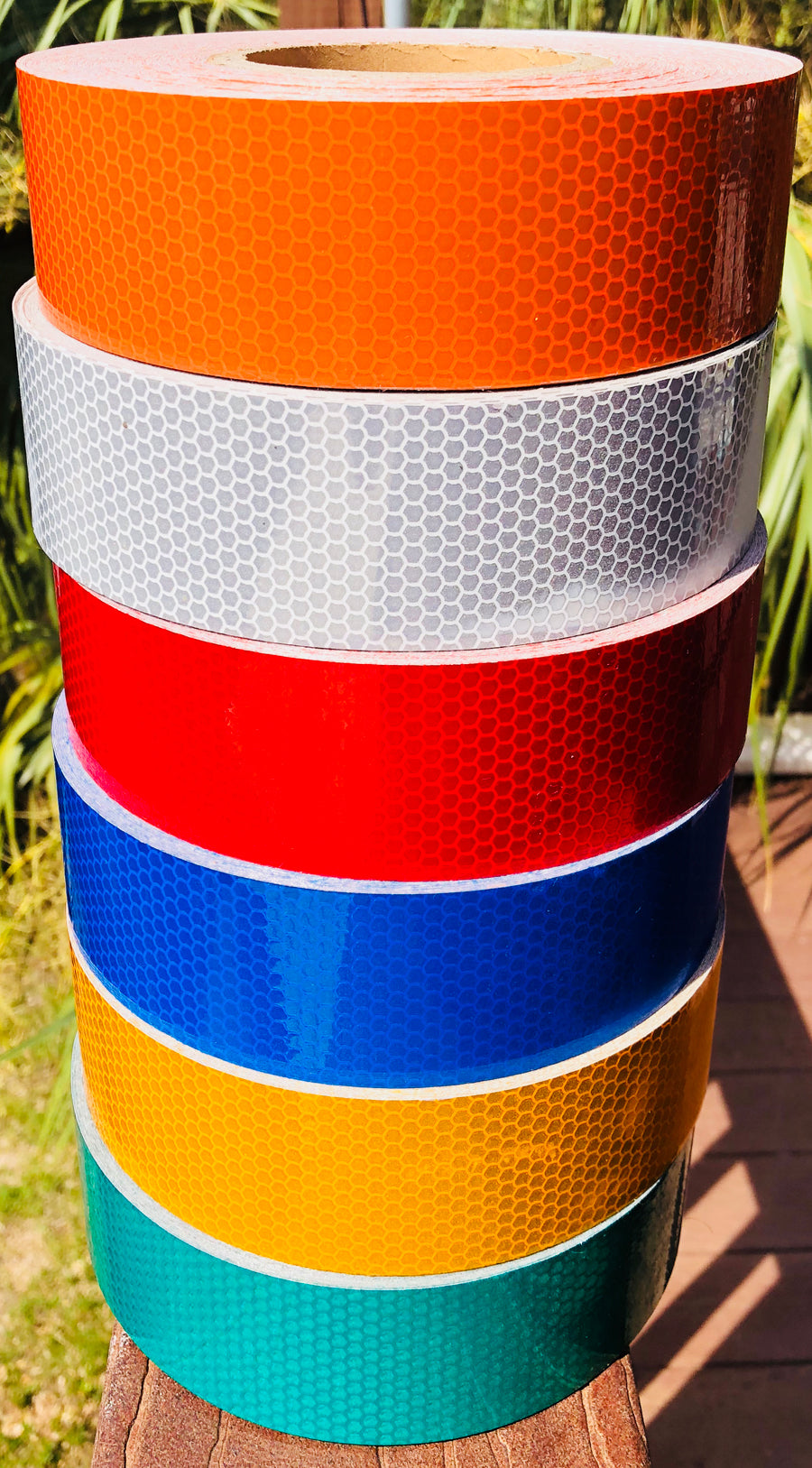 1" High Intensity Type 3 Reflective Tape Rolls - 30' & 150' Rolls