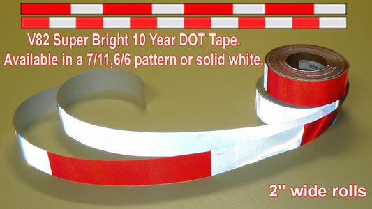 2 Inch V82 Oralite DOT C2 Reflective Tape