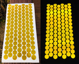 Oralite V82 Type 5 Yellow Reflective Dots
