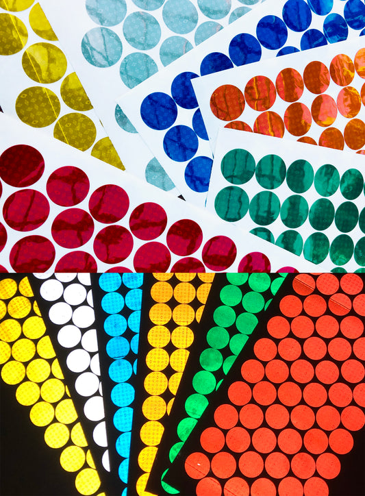 V82 reflective oralite bright reflective dots circles
