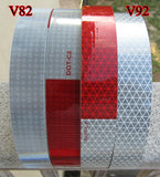 Oralite V82 DOT (10 year) - 2" Rolls - Red/White & Solid White
