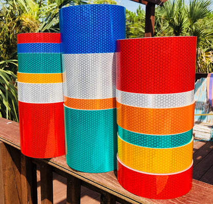 3" Oralite V92 Daybright Prismatic Tape Rolls - 30' & 150' Rolls – image 2 of 3