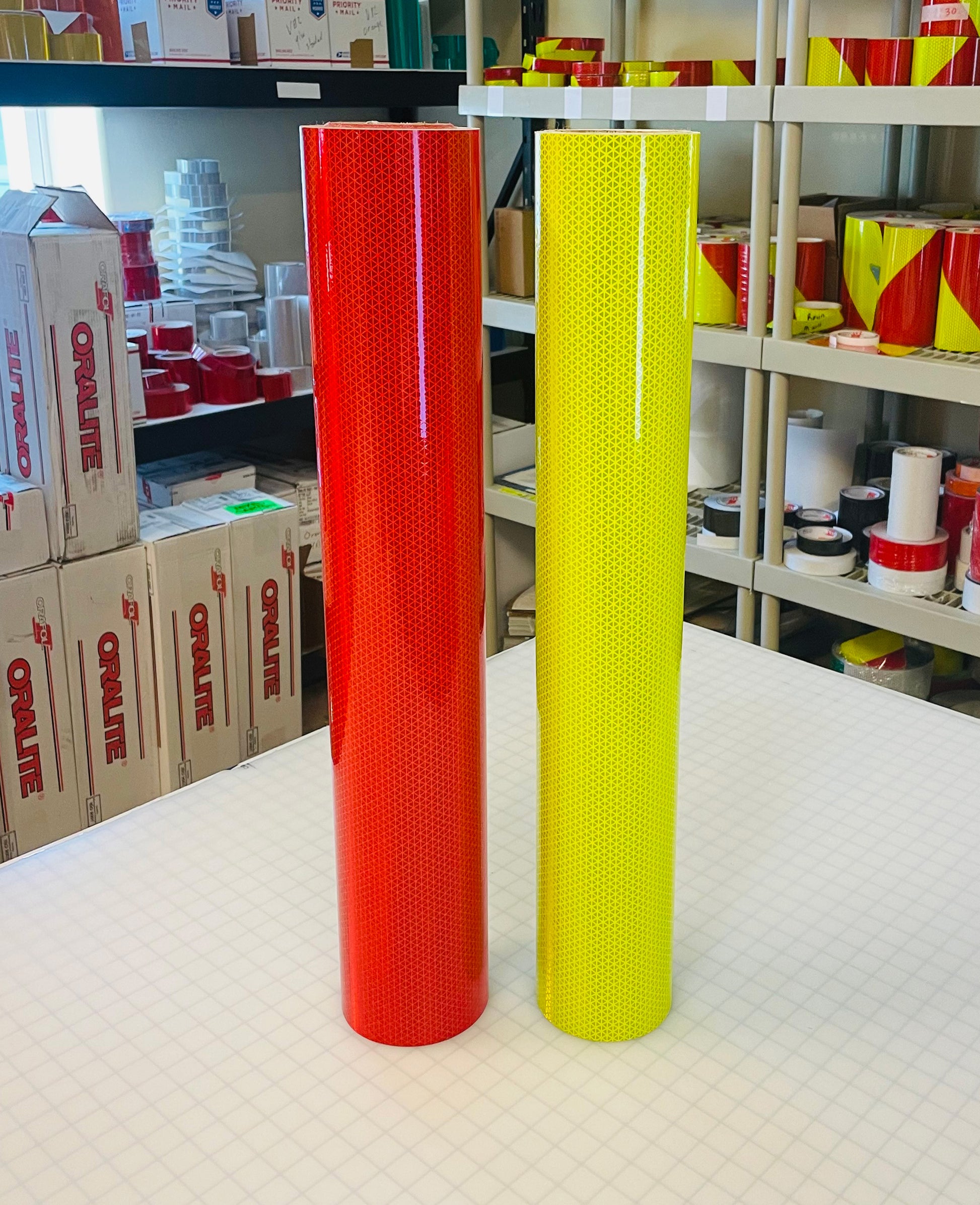 full width oralite v98 reflective