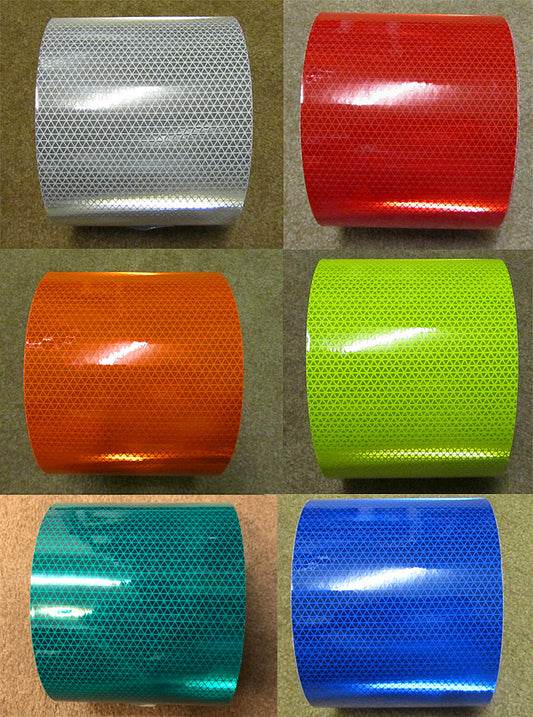 V98 reflective chevron striping sold by the foot