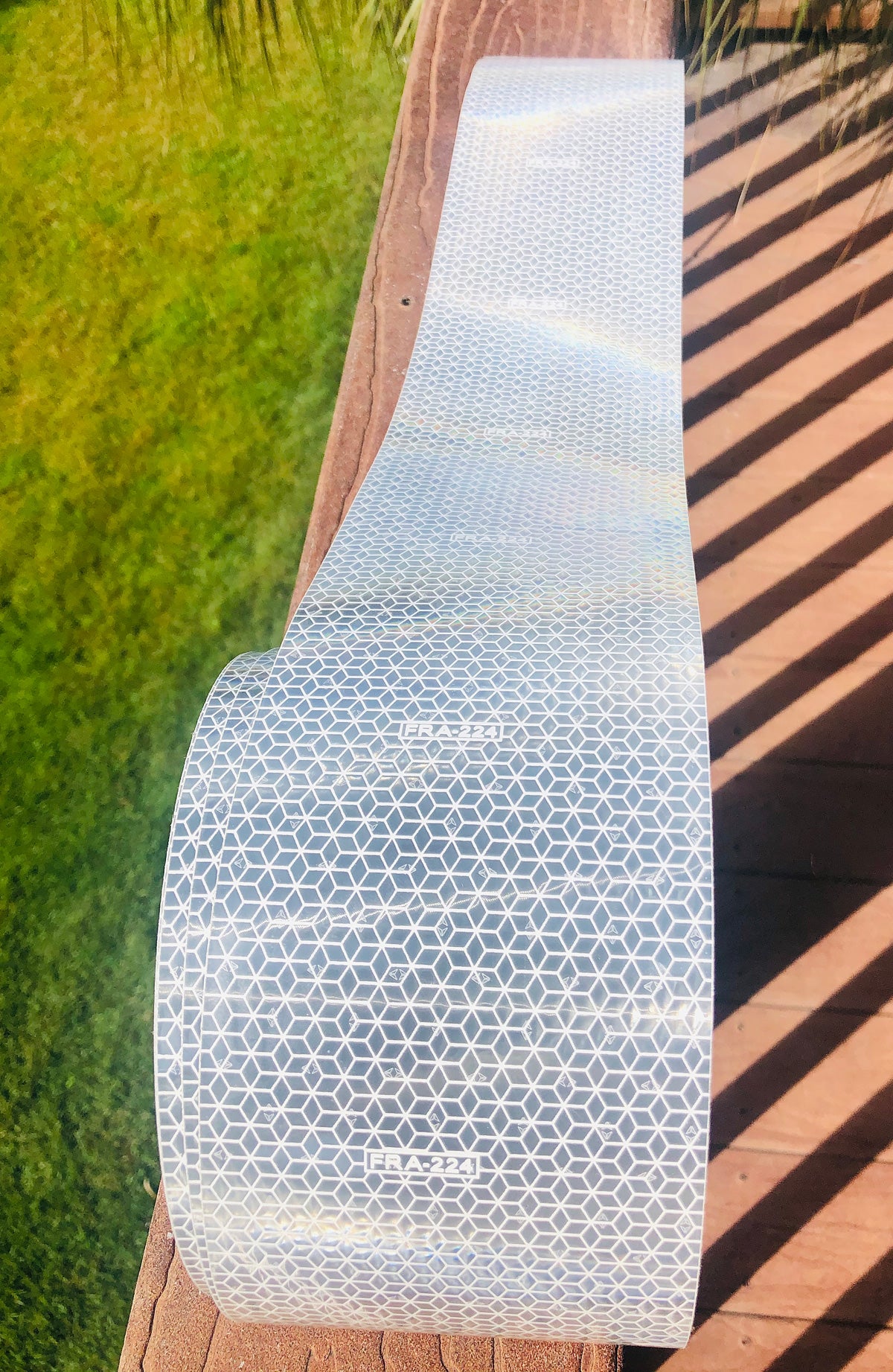 4" Oralite FRA-224 Prismatic Rail Car  Reflective Tape - 30' & 150' Rolls – Reflective