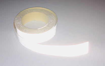 Reflective Hard Hat - 1" (Stretchable) High Intensity Tape - 30' & 150' Rolls