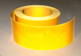 Reflective Hard Hat - 2" (Stretchable) High Intensity Tape - 30' & 150' Rolls