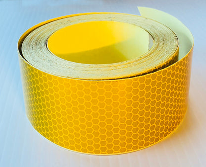 Reflective Hard Hat - 2" (Stretchable) High Intensity Tape - 30' & 150' Rolls